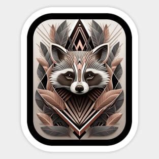 Raccoon Sticker